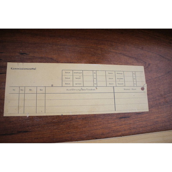 Image 1 of Vintage palissander salontafel, Duitsland 1970