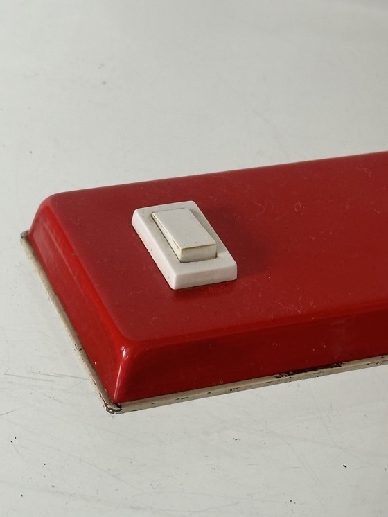 Image 1 of Vintage Jaren 50 Bureaulamp Metaal Industrieel Lamp 