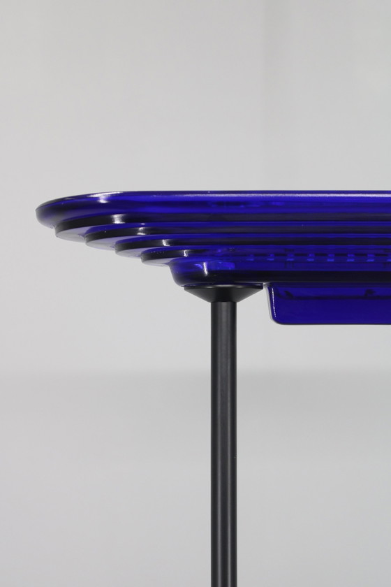 Image 1 of Halogeen staande lamp 1970S met glazen kap, Europa