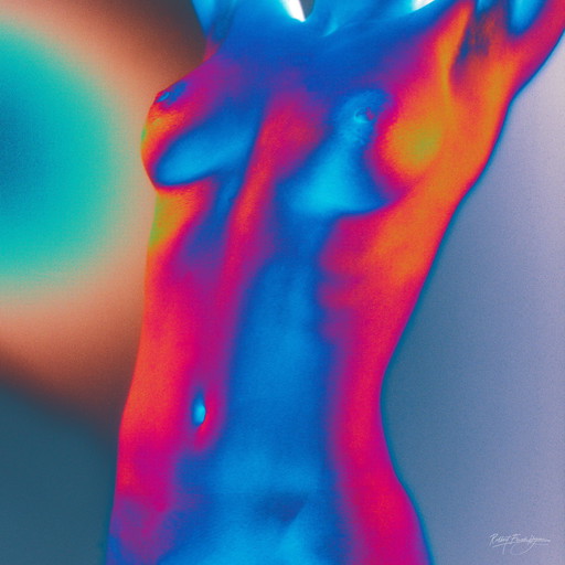 Robbert Frank Hagens - Colourful Nude II - 1999