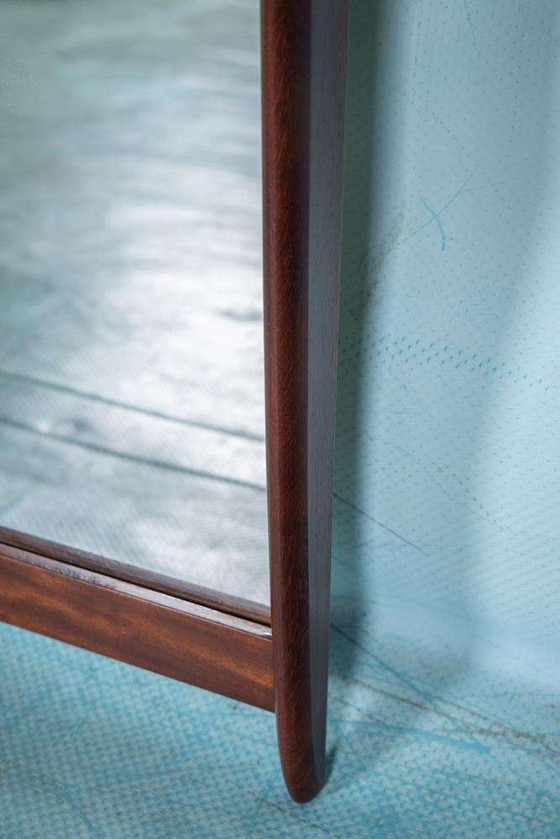 Image 1 of Scandinavische teakhouten spiegel jaren zestig