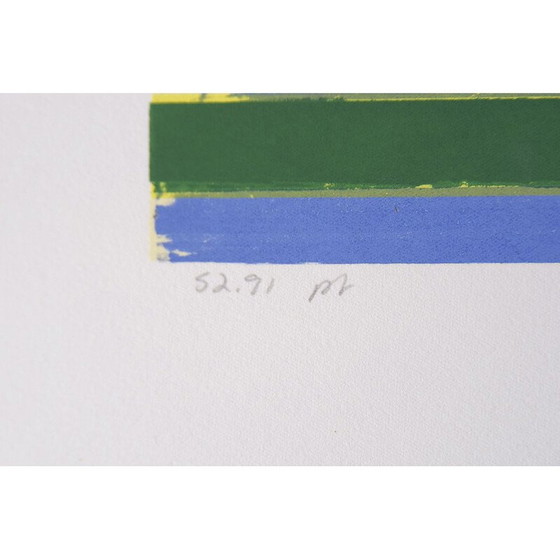 Image 1 of Kleurenlitho op Fabriano papier door Hardy Strid, 1950