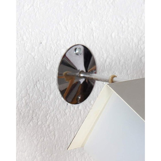 Image 1 of Vintage metalen wandlamp voor Napako, 1960
