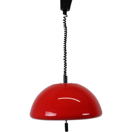 Vintage verstelbare hanglamp van Meblo, Italië 1970
