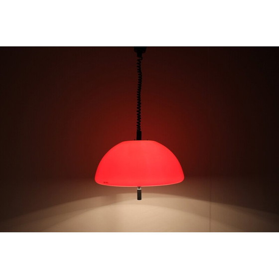 Image 1 of Vintage verstelbare hanglamp van Meblo, Italië 1970