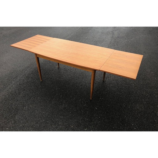 Scandinavische vintage teakhouten tafel, 1960