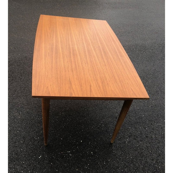 Image 1 of Scandinavische vintage teakhouten tafel, 1960