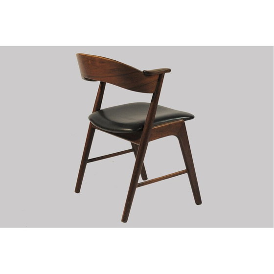 Image 1 of Set van 6 vintage rozenhouten stoelen