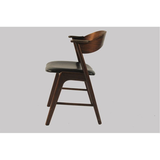 Image 1 of Set van 6 vintage rozenhouten stoelen