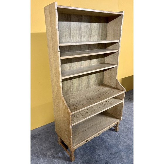 Image 1 of Vintage eiken boekenkast, Denemarken 1960