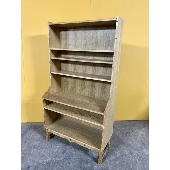 Image 1 of Vintage eiken boekenkast, Denemarken 1960