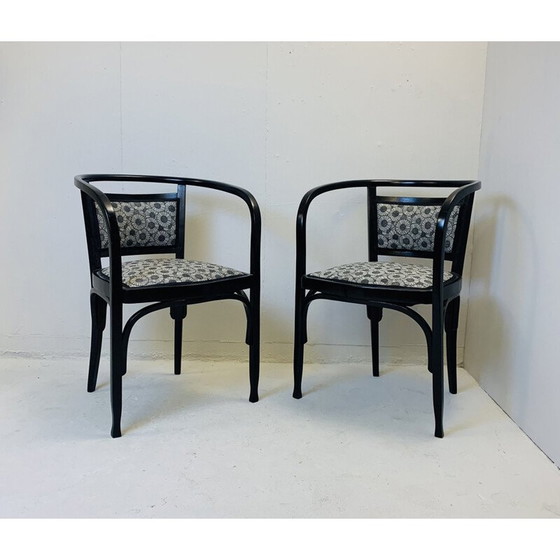 Image 1 of Paar vintage fauteuils van Otto Wagner