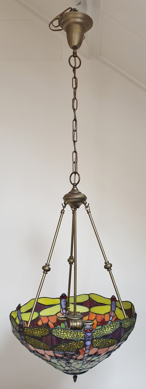 Image 1 of Tiffany Xl Hanglamp "Dragonfly"