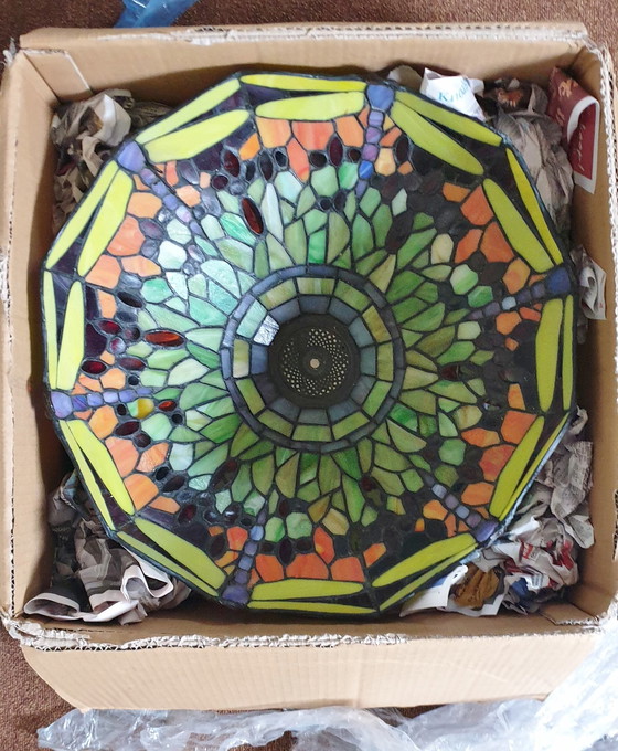 Image 1 of Tiffany Xl Hanglamp "Dragonfly"