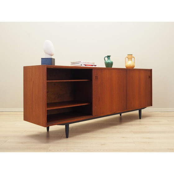 Image 1 of Vintage teakhouten dressoir, Denemarken 1970