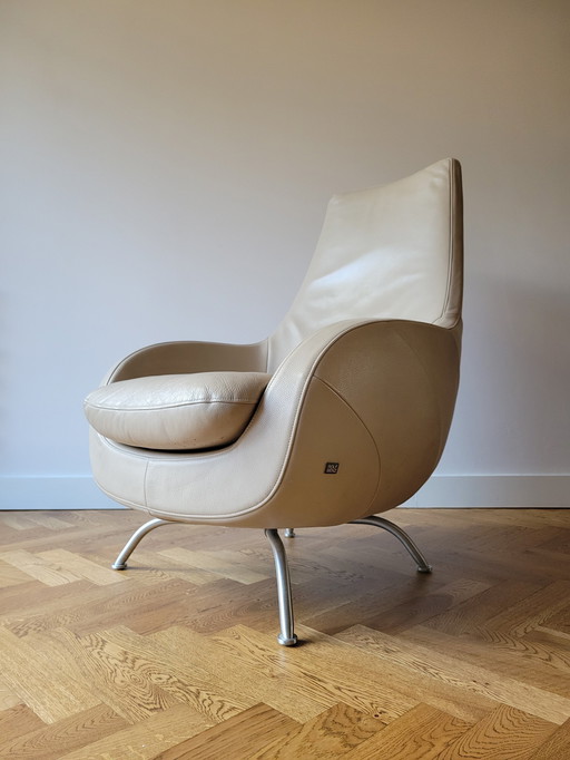 2x Rolf Benz Fauteuil HSE 2000 Beige