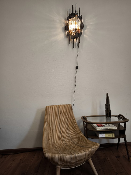 Image 1 of Tom Ahlström & Hans Ehrlich Brutalist Wandlamp