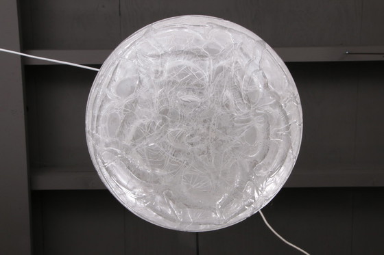 Image 1 of Doria Leuchten Glazen Globe Hanglamp, 1970s