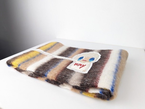 Image 1 of Javier Calleja X Mira Mikati "No Way" sjaal van textielkunst