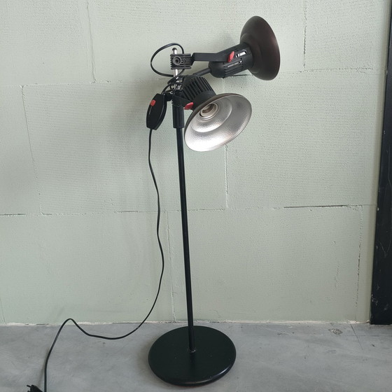 Image 1 of Vintage Jaren 60-70 Verstelbare 2 Spots Vloerlamp (2 Standen)