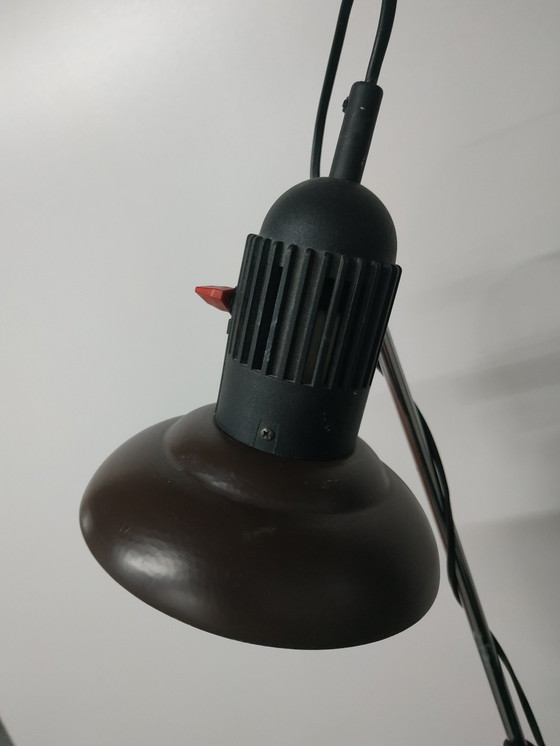 Image 1 of Vintage Jaren 60-70 Verstelbare 2 Spots Vloerlamp (2 Standen)