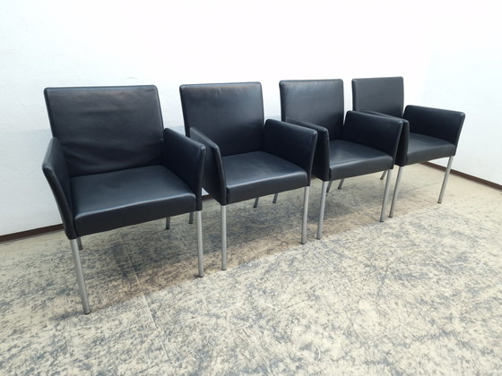 Image 1 of Walter Knoll Jason 1410 fauteuil Set design fauteuil Leren fauteuil Stoel