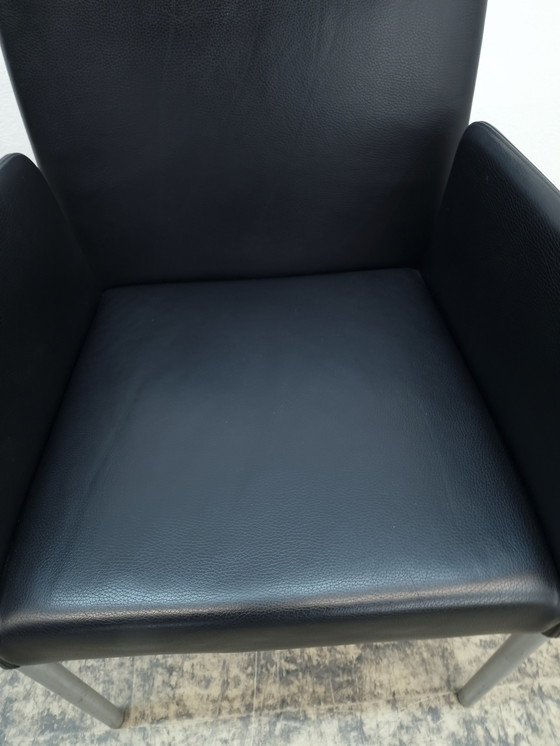 Image 1 of Walter Knoll Jason 1410 fauteuil Set design fauteuil Leren fauteuil Stoel