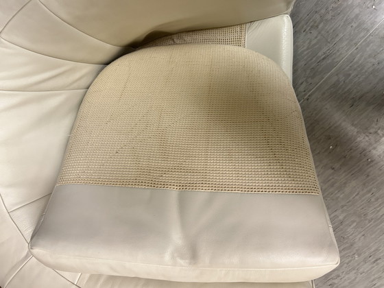 Image 1 of Zanotta Onda fauteuil - wit leer