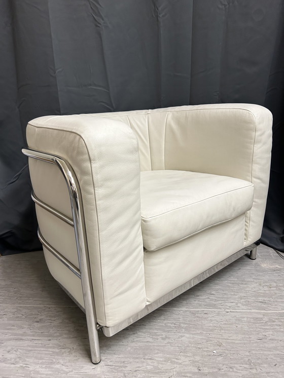 Image 1 of Zanotta Onda fauteuil - wit leer