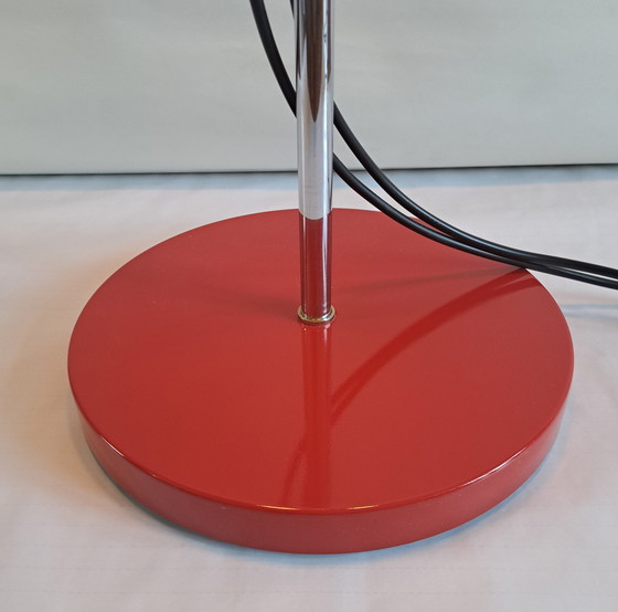 Image 1 of Vintage Dijkstra Vloerlamp / Dubbele Kelk / Jaren 70