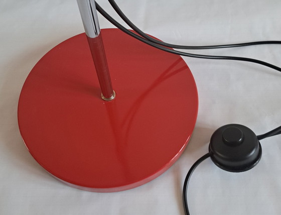 Image 1 of Vintage Dijkstra Vloerlamp / Dubbele Kelk / Jaren 70