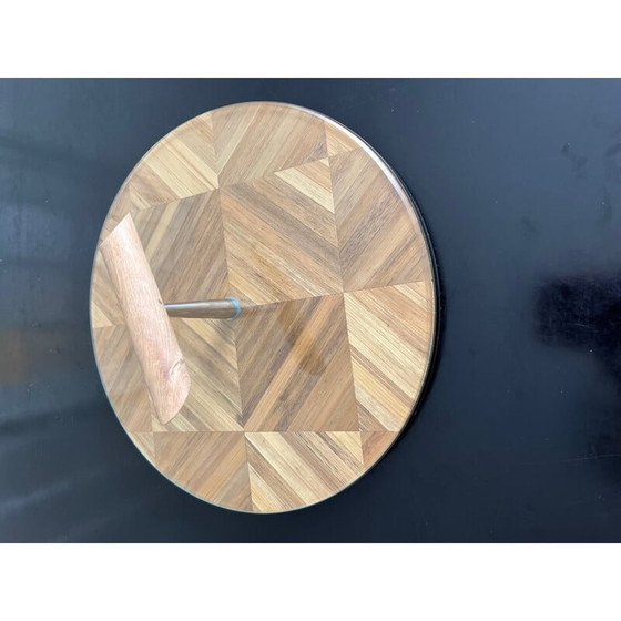 Image 1 of Vintage dienblad in stro-marqueterie, jaren 1960