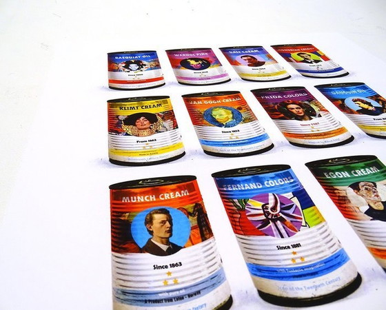 Image 1 of Tehos - Twaalf schildersblikken