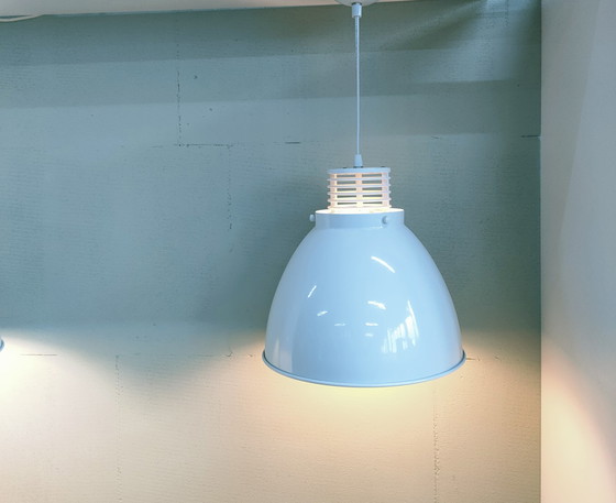 Image 1 of 2 Retro Metalen Plafondlampen (Dubbel Lichteffect).