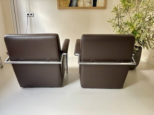 2X Leolux Scylla Fauteuil