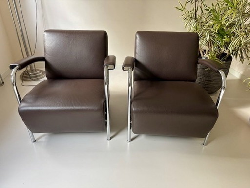 2X Leolux Scylla Fauteuil