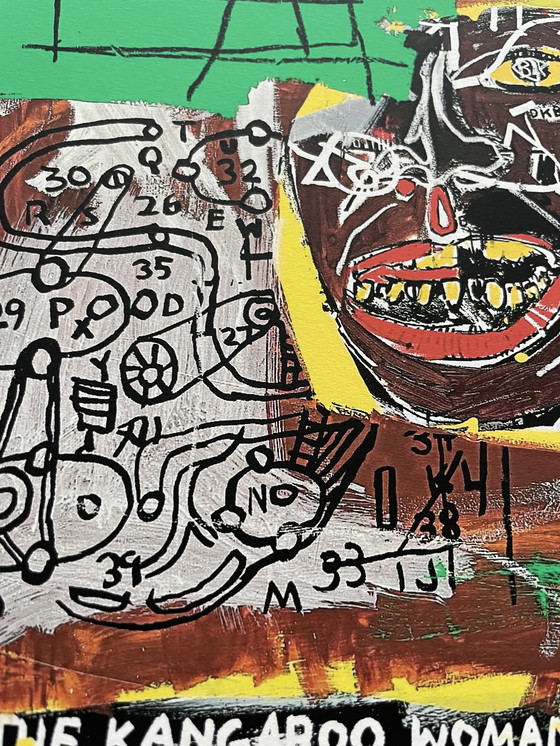 Image 1 of Jean Michel Basquiat (1960-1988), Sienna, 1984, Licensed bu Artestar New York, Copyright Estate of Jean Michel Basquiat