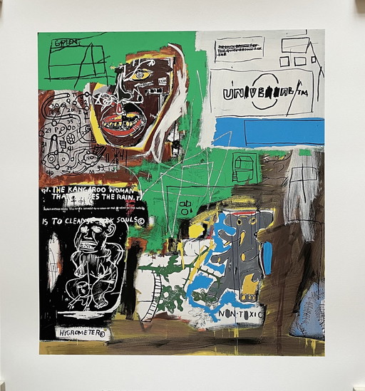 Jean Michel Basquiat (1960-1988), Sienna, 1984, Licensed bu Artestar New York, Copyright Estate of Jean Michel Basquiat