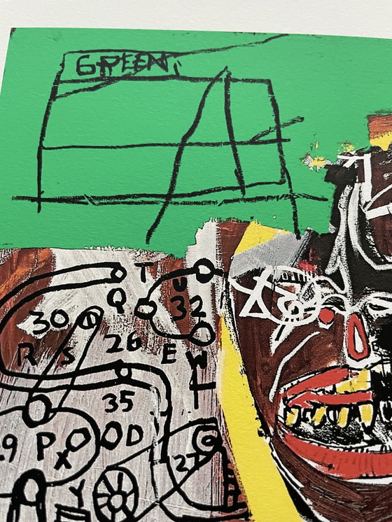 Image 1 of Jean Michel Basquiat (1960-1988), Sienna, 1984, Licensed bu Artestar New York, Copyright Estate of Jean Michel Basquiat