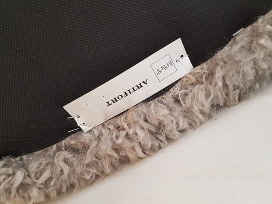 Image 1 of Artifort Theo Ruth Fauteuil Bruin | Armchair Brown Fake Sheep