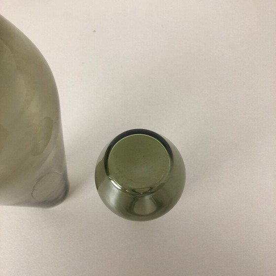 Image 1 of Paar vintage turmalijne vazen door Wilhelm Wagenfeld voor WMF, Duitsland 1960