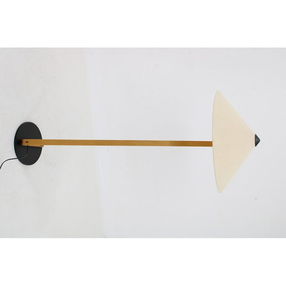 Image 1 of Vintage gebogen houten vloerlamp van Mads Caprani, Denemarken 1970