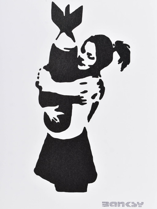 (After) Banksy - Explosive love