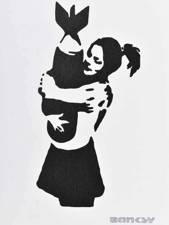 Image 1 of (After) Banksy - Explosive love