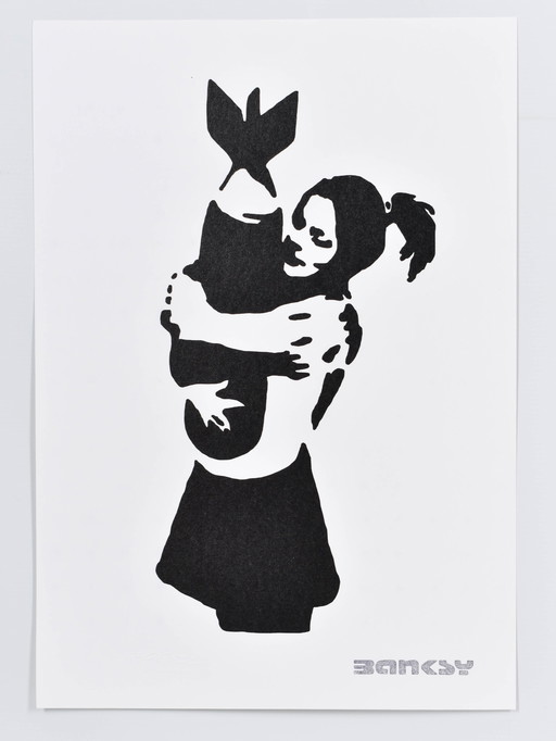 (After) Banksy - Explosive love