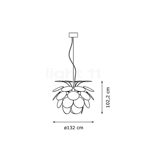 Image 1 of Marcel Discocó hanglamp