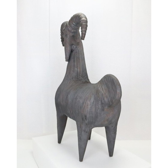 Image 1 of Vintage "Bélier" keramiek van Dominique Pouchain