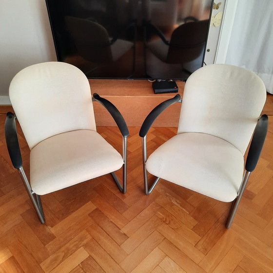 Image 1 of 2x Gispen fauteuils 414