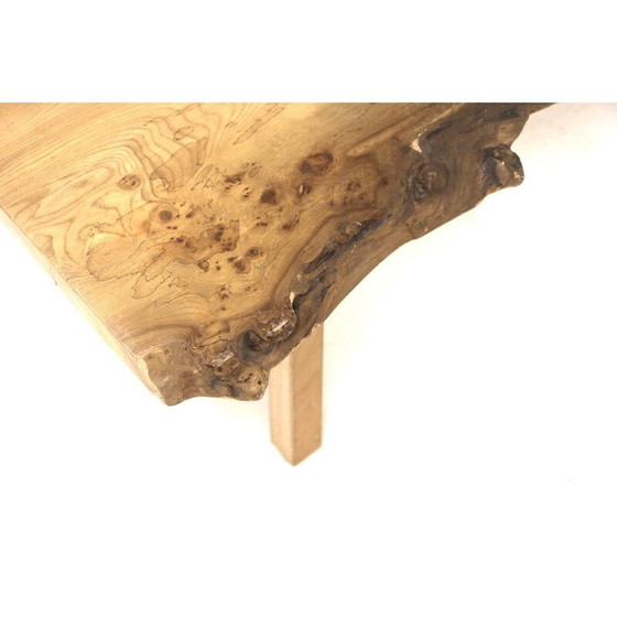 Image 1 of Vintage iepen salontafel, Zweden 1970