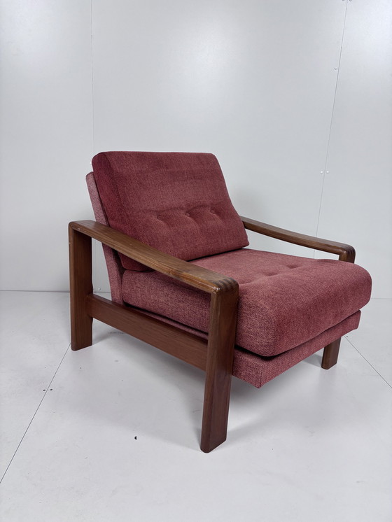 Image 1 of Vintage Easy Chair Teak Fauteuil 